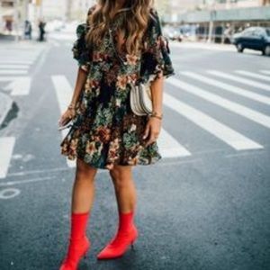 Zara Shirt Dress in Multi Floral